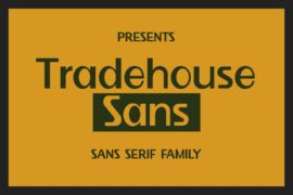 Tradehouse Sans Font Family