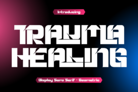 TRAUMA HEALING DEMO Font