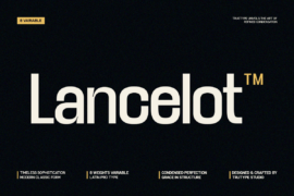 TRT Lancelot Demo Font Family