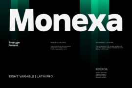 TRT Monexa Demo Font Family