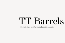 TT Barrels Trl Font Family