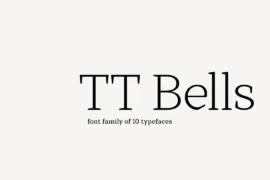 TT Bells Trial Font Family