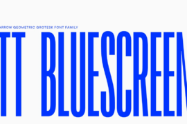 TT Bluescreens Trial Font Family