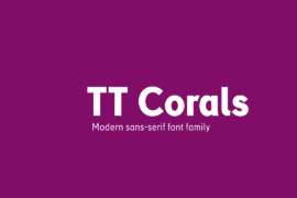 TT Corals Trial Font Family