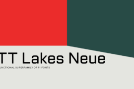 TT Lakes Neue Trial Font Family