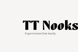 TT Nooks Trial Font Family