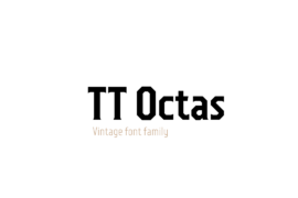 TT Octas Trial Font Family