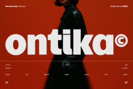 TT Ontika Demo Font Family