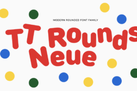 TT Rounds Neue Trial Font Family