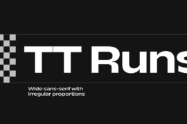 TT Runs Trial Font Family