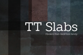TT Slabs Trial Font Family
