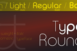 Typo Round Font Family