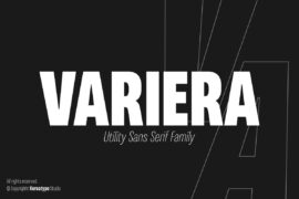 Variera Demo Font Family