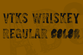 Vtks Whiskey Font Family