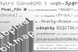 webpixel bitmap Font Family