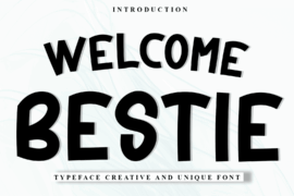 Welcome Bestie Font