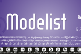 WOX~Modelist Font Family