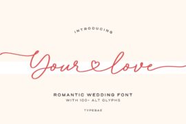 Yourlove Font