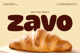 ZavoDEMO Font