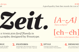 Zeit Font
