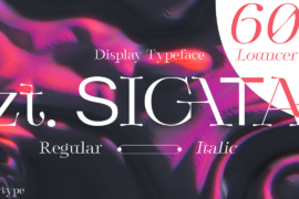 Zt Sigata Font Family
