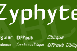 Zyphyte Font Family