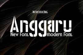 Anggaru Font