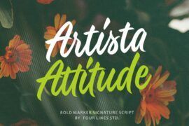 Artista Attitude Font