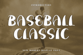 Baseball Classic Font