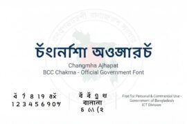 BCC Chakma Font