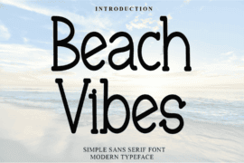 Beach Vibes Font