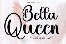 Bella Queen Font