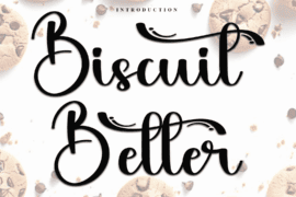Biscuit Better Font