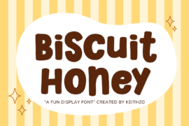Biscuit Honey Font