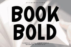 Book Bold Font