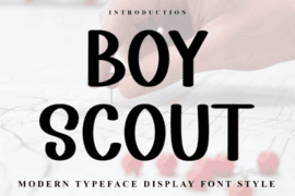 Boy Scout Font