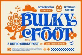 Bulky Foot Font