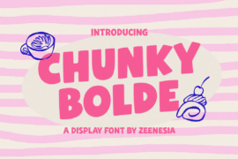Chunky Bolde Font