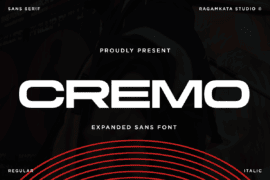 CremoDEMO Font