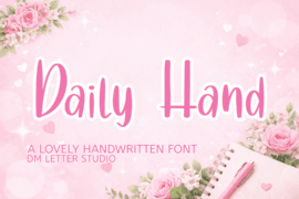 Daily Hand Font