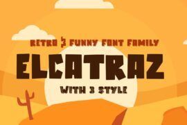 Elcatraz Font Family