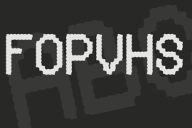 FOPVHS Font