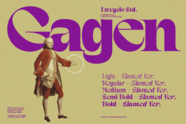 Gagen Demo Font Family