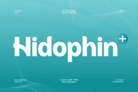 Hidophin Trial Font