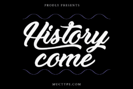 History come Font