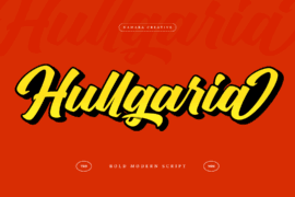 Hullgaria Font
