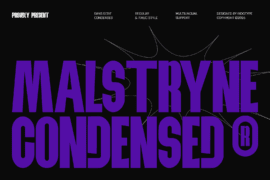 IT Malstryne DEMO Font Family
