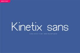 Kinetix Sans Font Family