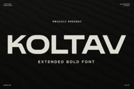 Koltav Font