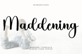 Maddening Font